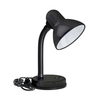Stolná lampa SMIESZEK 1xE27/40W/230V čierna