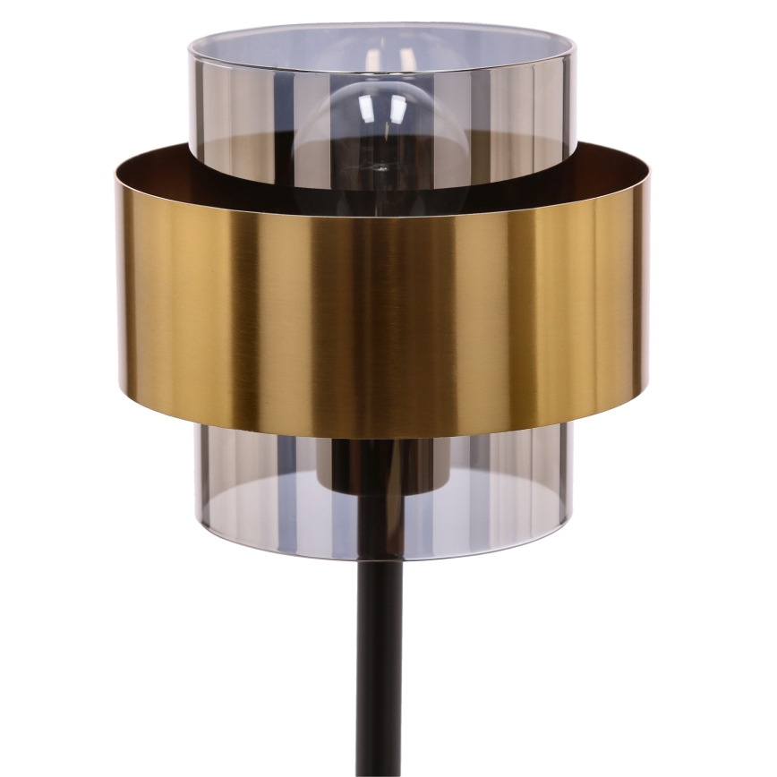 Stolná lampa SPIEGA 1xE27/60W/230V zlatá/čierna