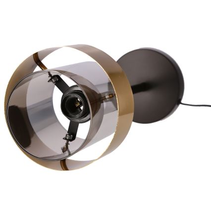 Stolná lampa SPIEGA 1xE27/60W/230V zlatá/čierna