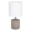 Stolná lampa STRONG ROUND 1xE27/25W/230V betón