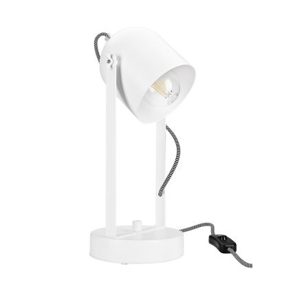 Stolná lampa SURI 1xE27/60W/230V biela