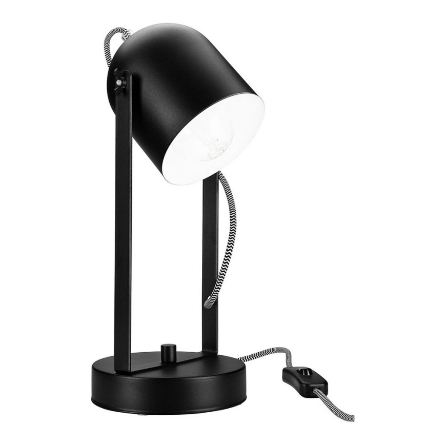 Stolná lampa SURI 1xE27/60W/230V čierna