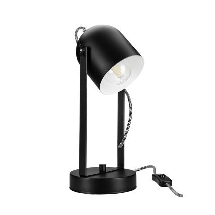 Stolná lampa SURI 1xE27/60W/230V čierna