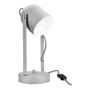 Stolná lampa SURI 1xE27/60W/230V šedá