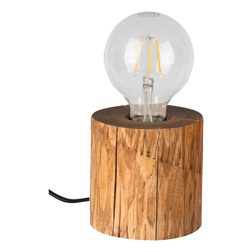 Stolná lampa TRABO 1xE27/25W/230V borovica
