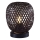 Stolná lampa ZANZIBAR 1xE27/20W/230V pr. 18 cm bambus