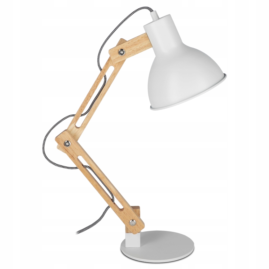 Stolová lampa 1xE27/40W/230V biela