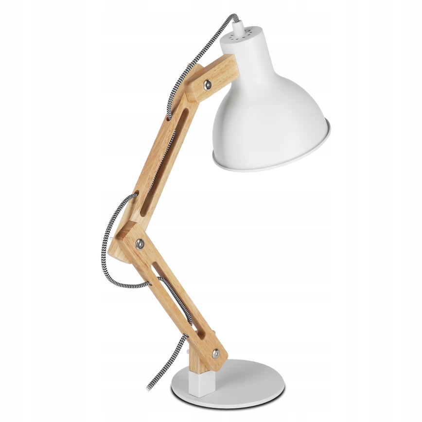 Stolová lampa 1xE27/40W/230V biela