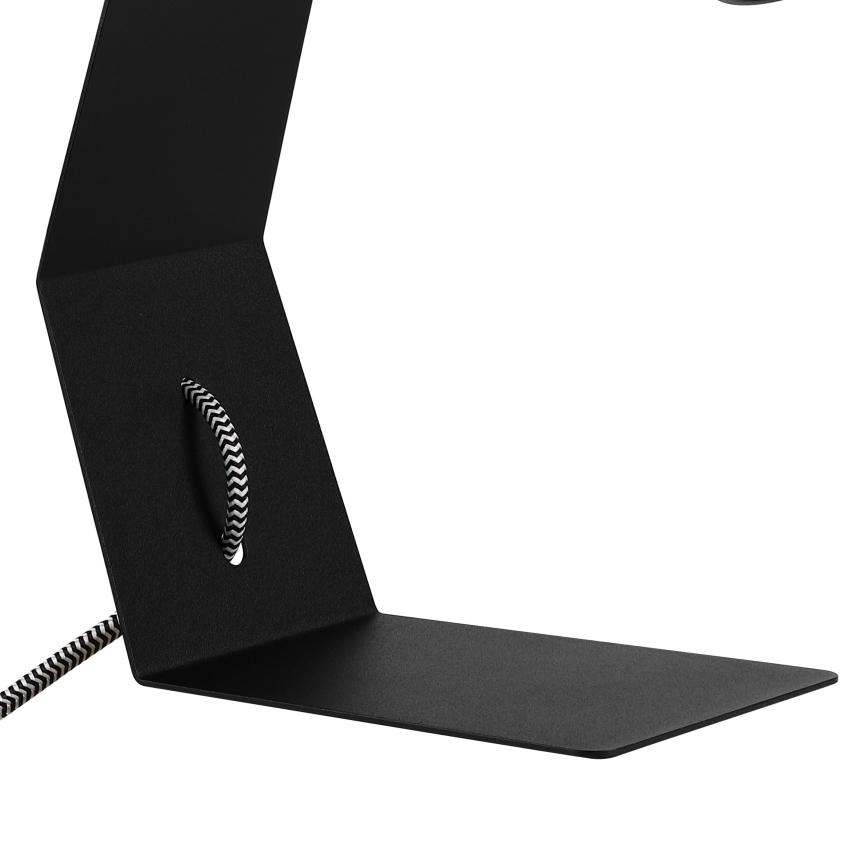 Stolová lampa NANDO 1xE27/15W/230V čierna