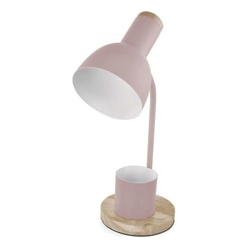 Stolová lampa POPPY 1xE27/25W/230V ružová
