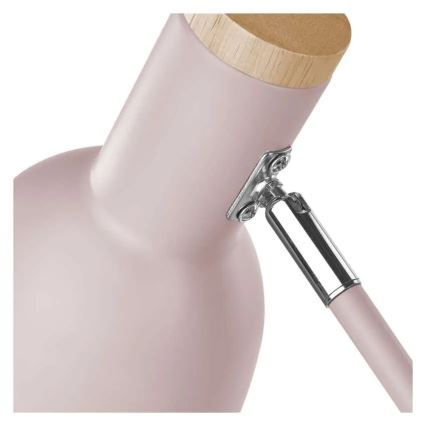 Stolová lampa POPPY 1xE27/25W/230V ružová