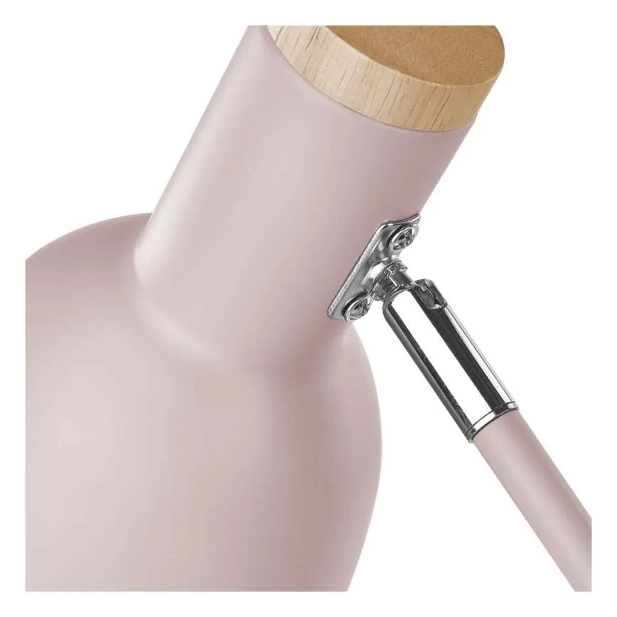 Stolová lampa POPPY 1xE27/25W/230V ružová