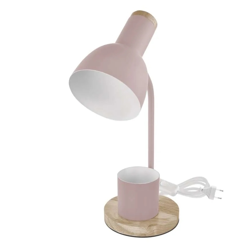 Stolová lampa POPPY 1xE27/25W/230V ružová