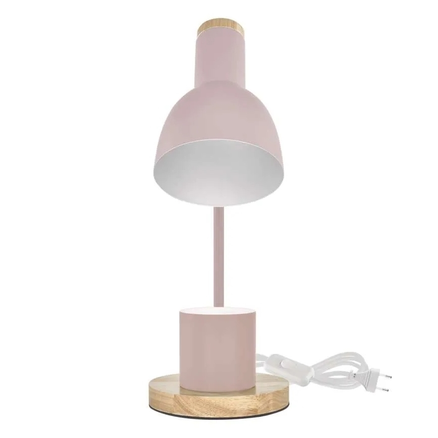 Stolová lampa POPPY 1xE27/25W/230V ružová