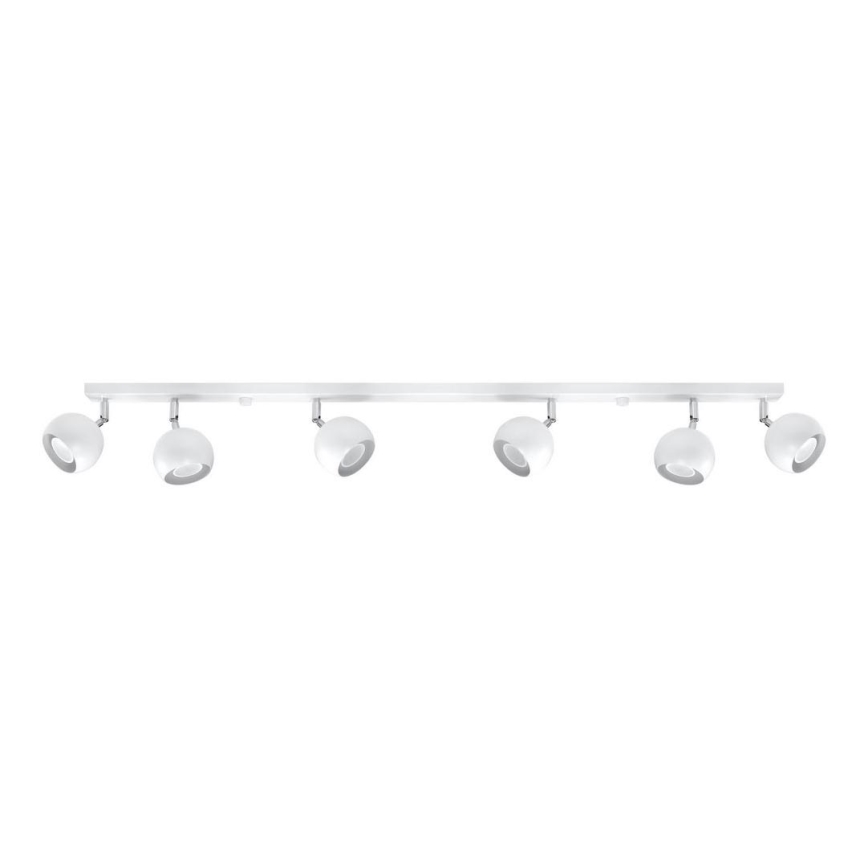 Stropné bodové svietidlo OCULARE 6xGU10/10W/230V