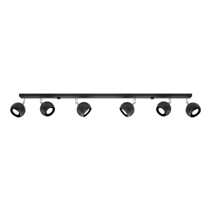 Stropné bodové svietidlo OCULARE 6xGU10/10W/230V