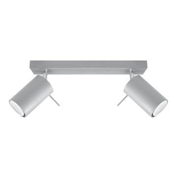 Stropné bodové svietidlo RING 2xGU10/10W/230V
