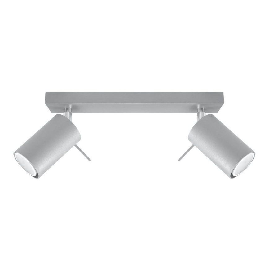Stropné bodové svietidlo RING 2xGU10/10W/230V
