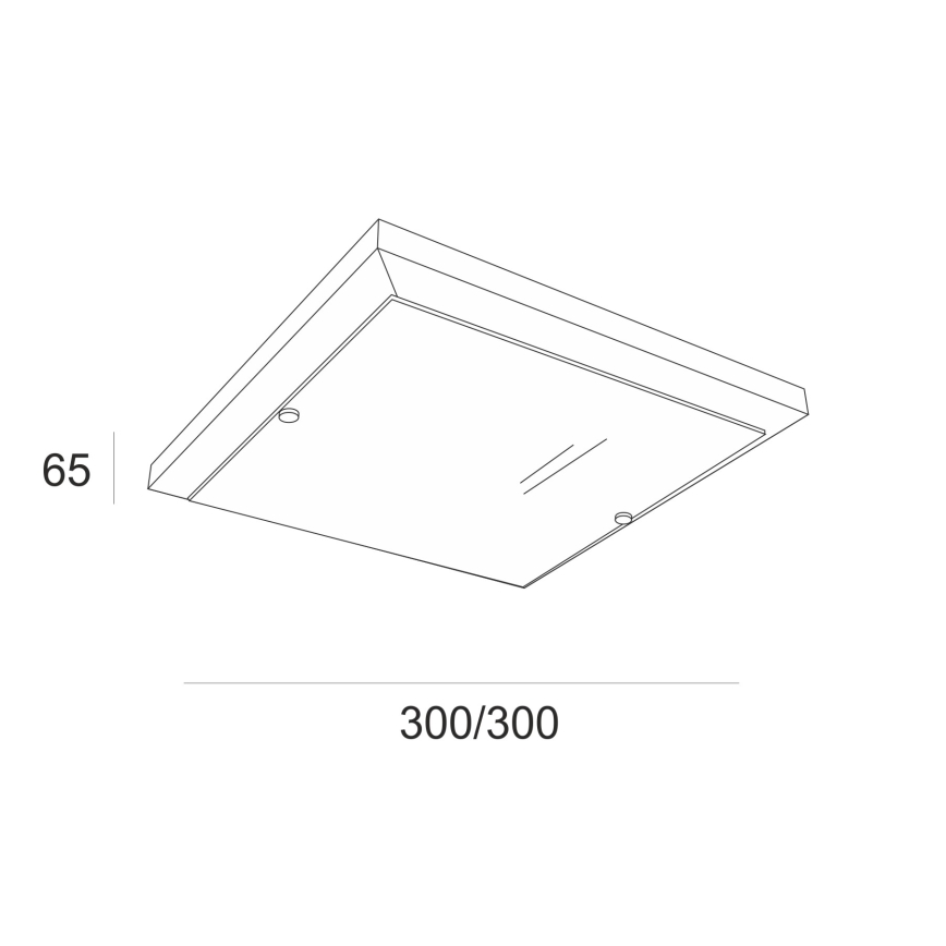 Stropné svietidlo 1xE27/60W/230V borovica - FSC certifikované