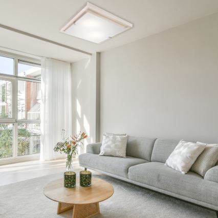 Stropné svietidlo 1xE27/60W/230V buk