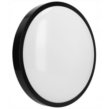 Stropné svietidlo 2xE27/40W/230V priemer 29,5 cm čierne