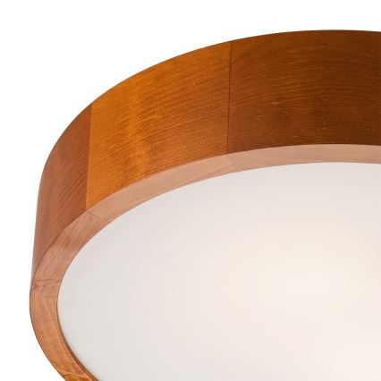 Stropné svietidlo 2xE27/60W/230V borovica