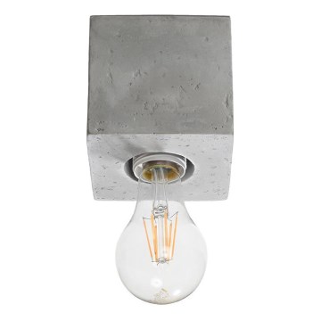 Stropné svietidlo ABEL 1xE27/15W/230V betón