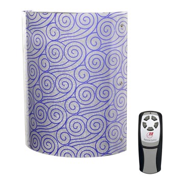 Stropné svietidlo ALEDO 4xG4/20W/230V/12V+LED fialová Stropné svietidlo ALEDO 4xG4/20W/230V/12V+LED fialová