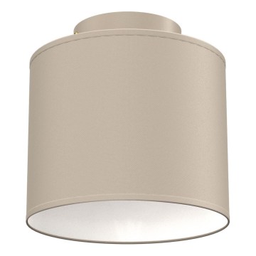 Stropné svietidlo ARDEN 1xE27/15W/230V pr. 18 cm béžové