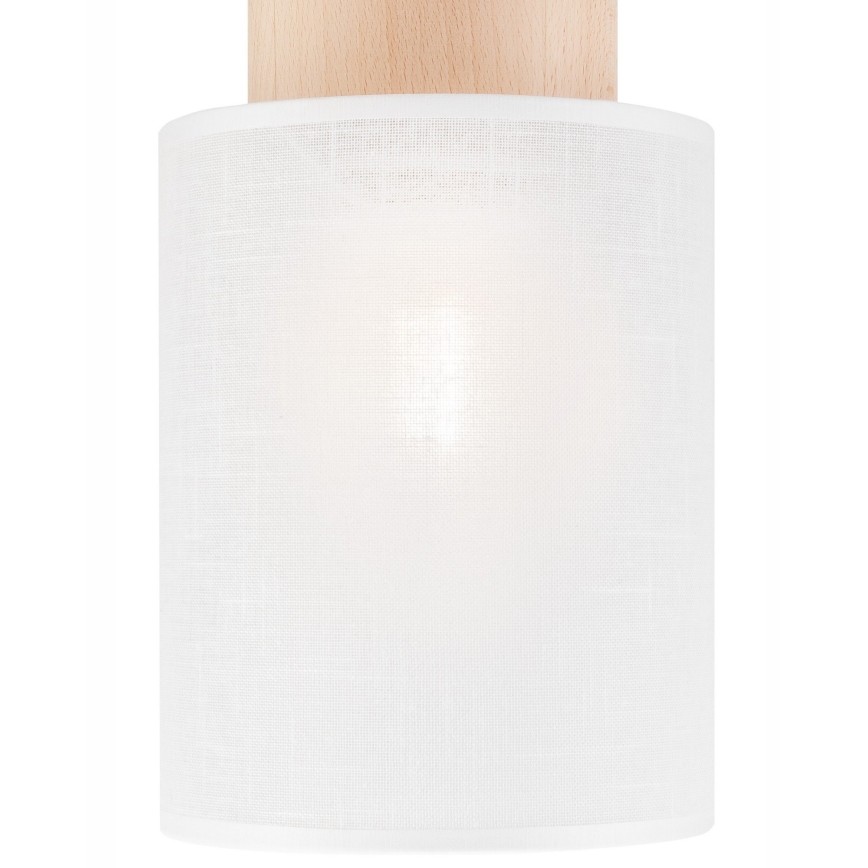 Stropné svietidlo ARI 1xE27/60W/230V pr. 16 cm biela buk