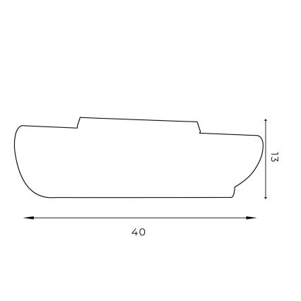 Stropné svietidlo BARBOS 2xG9/8W/230V biela