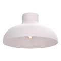 Stropné svietidlo BASCA 1xE27/15W/230V pr. 40 cm krémová