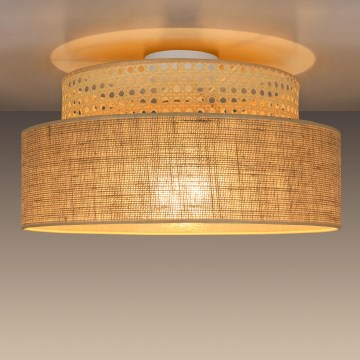 Stropné svietidlo BOHO 1xE27/60W/230V béžová