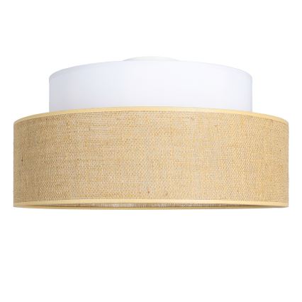 Stropné svietidlo BOHO 1xE27/60W/230V biela/béžová