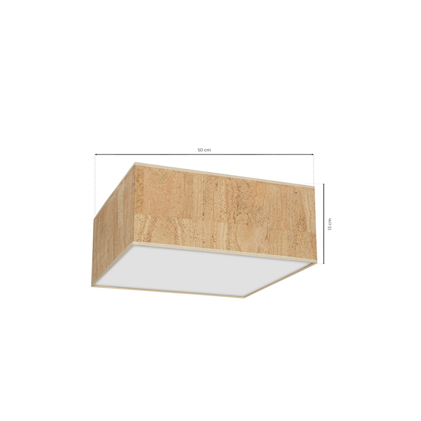 Stropné svietidlo CORK 3xE27/60W/230V