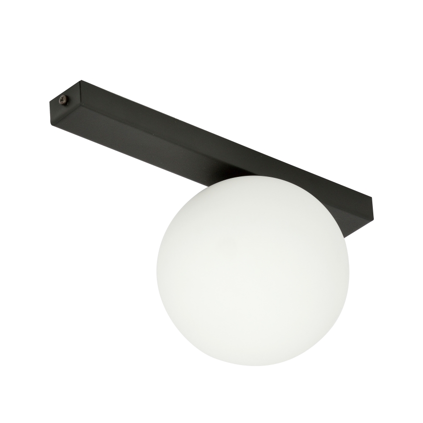 Stropné svietidlo FIT 1xE14/10W/230V čierna/biela