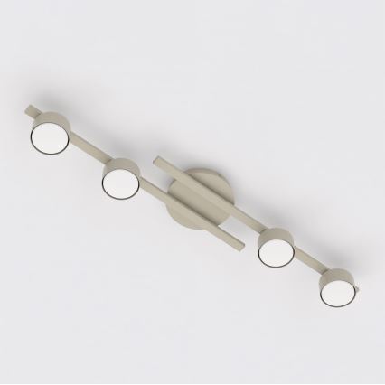 Stropné svietidlo FRAGMENT 4xGX53/12W/230V béžové