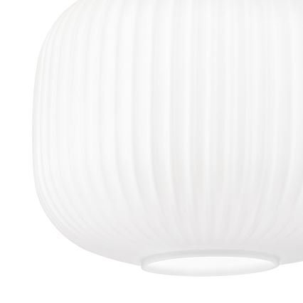 Stropné svietidlo HARMA WOOD 1xE27/15W/230V dub/biela priemer 25 cm