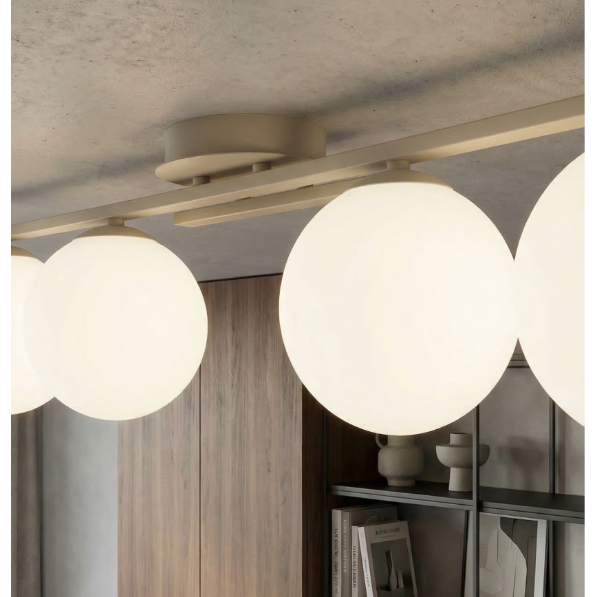 Stropné svietidlo KAIRO 4×E14/10W/230V béžové