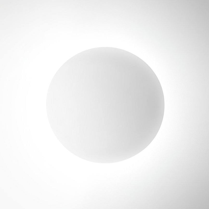 Stropné svietidlo MOONLIGHT 1xE27/15W/230V, priemer 16 cm, krémové