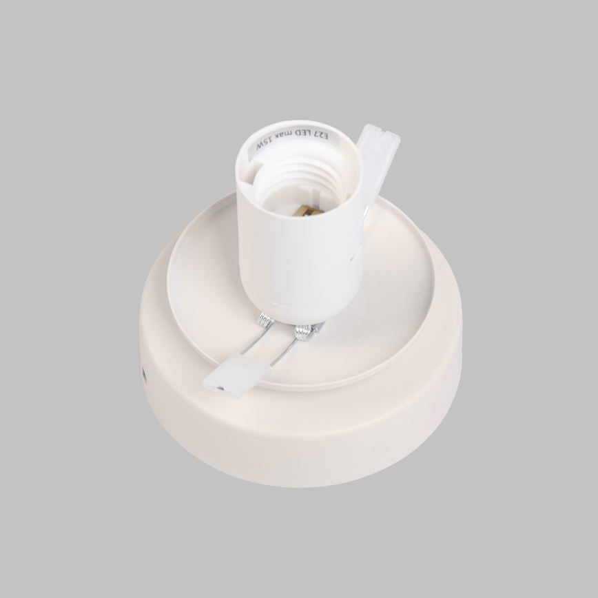 Stropné svietidlo MOONLIGHT 1xE27/15W/230V, priemer 16 cm, krémové