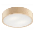 Stropné svietidlo NATURAL 2xE27/60W/230V ? 37 cm borovica