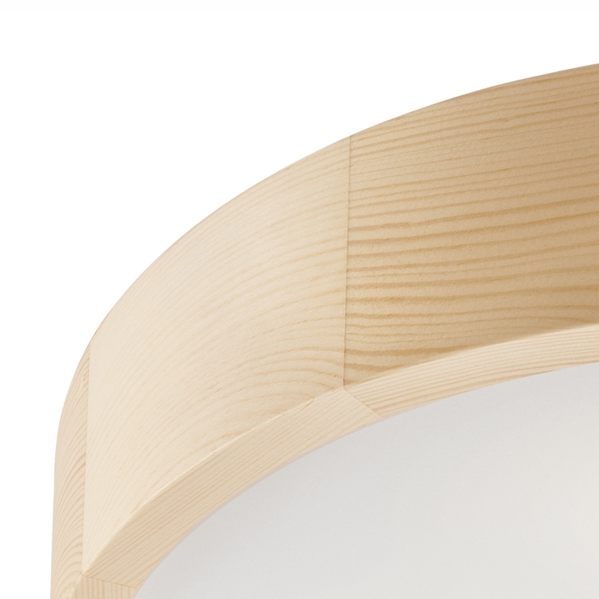 Stropné svietidlo NATURAL 3xE27/60W/230V ø 47 cm borovica - FSC certifikované