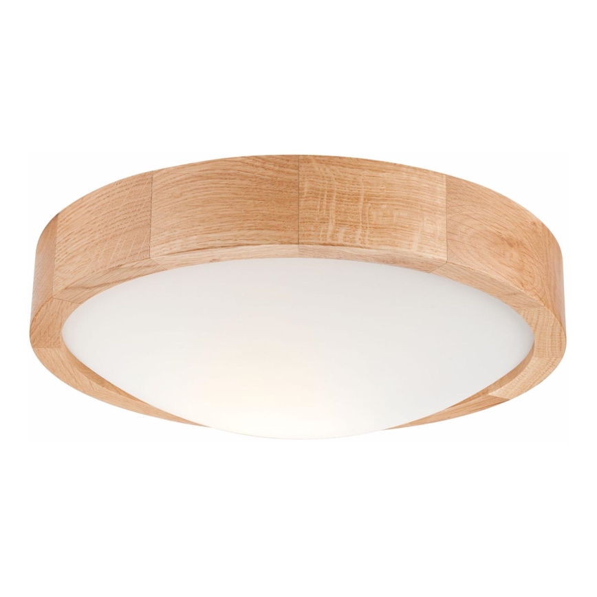 Stropné svietidlo OAK SLIM 1xE27/60W/230V dub ? 27 cm