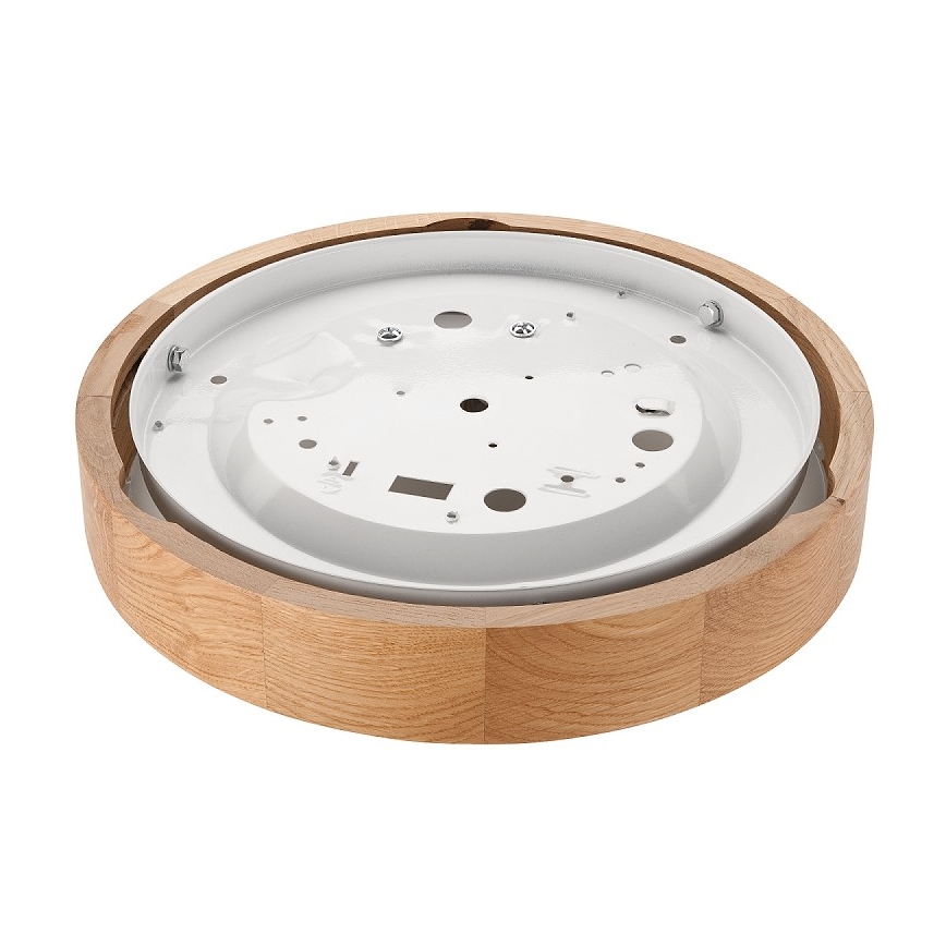 Stropné svietidlo OAK SLIM 1xE27/60W/230V dub ? 27 cm