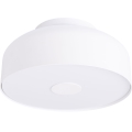 Stropné svietidlo OMIQ, 4×E27/15W/230V, priemer 30 cm, biele