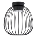 Stropné svietidlo OVELLA 1xGX53/10W/230V, priemer 25 cm, čierne