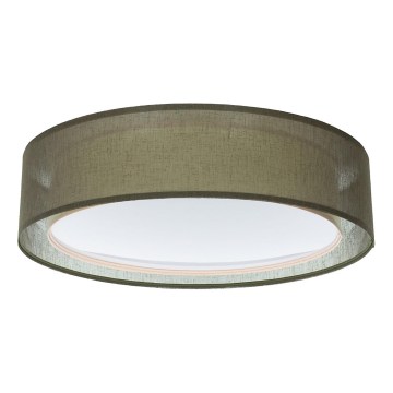 Stropné svietidlo PURO 2xE27/40W/230V pr. 50 cm zelené