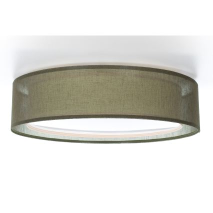 Stropné svietidlo PURO 2xE27/40W/230V pr. 50 cm zelené