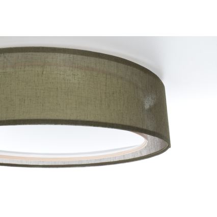 Stropné svietidlo PURO 2xE27/40W/230V pr. 50 cm zelené